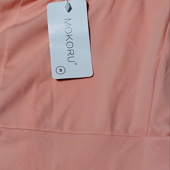 NWT Mokoru One Shoulder Body Con Dress - Picture 5 of 7